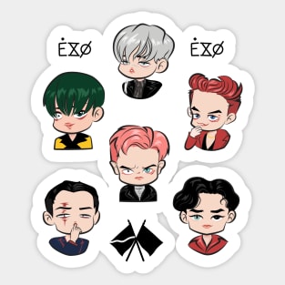 exo obsession Sticker